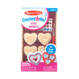 Created by Me! Heart Magnets Wooden Craft Kit N1