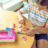 Created by Me! Heart Magnets Wooden Craft Kit N1