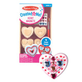Created by Me! Heart Magnets Wooden Craft Kit N1