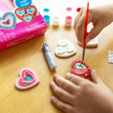 Created by Me! Heart Magnets Wooden Craft Kit N1