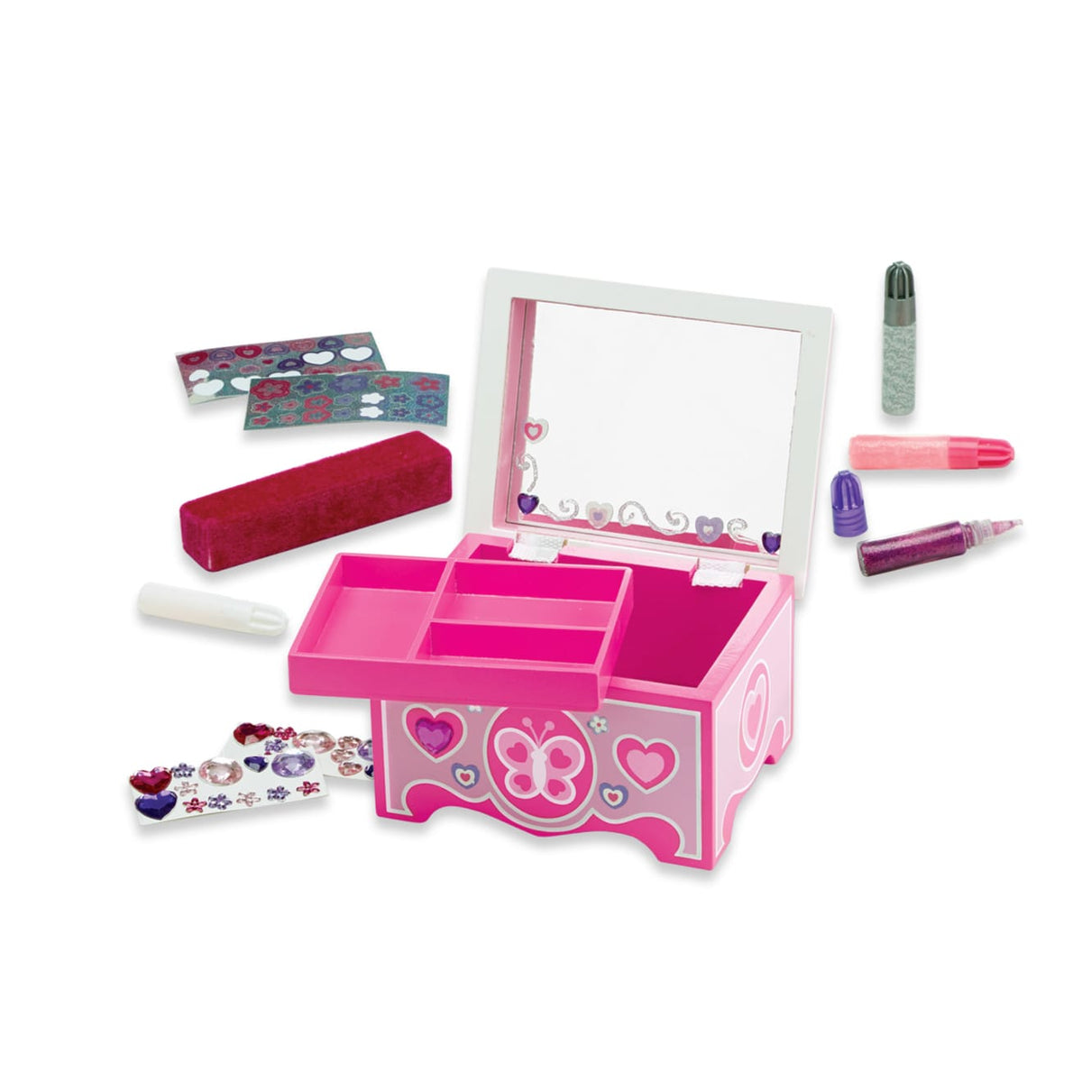Created by Me! Jewelry Box Wooden Craft Kit R5
