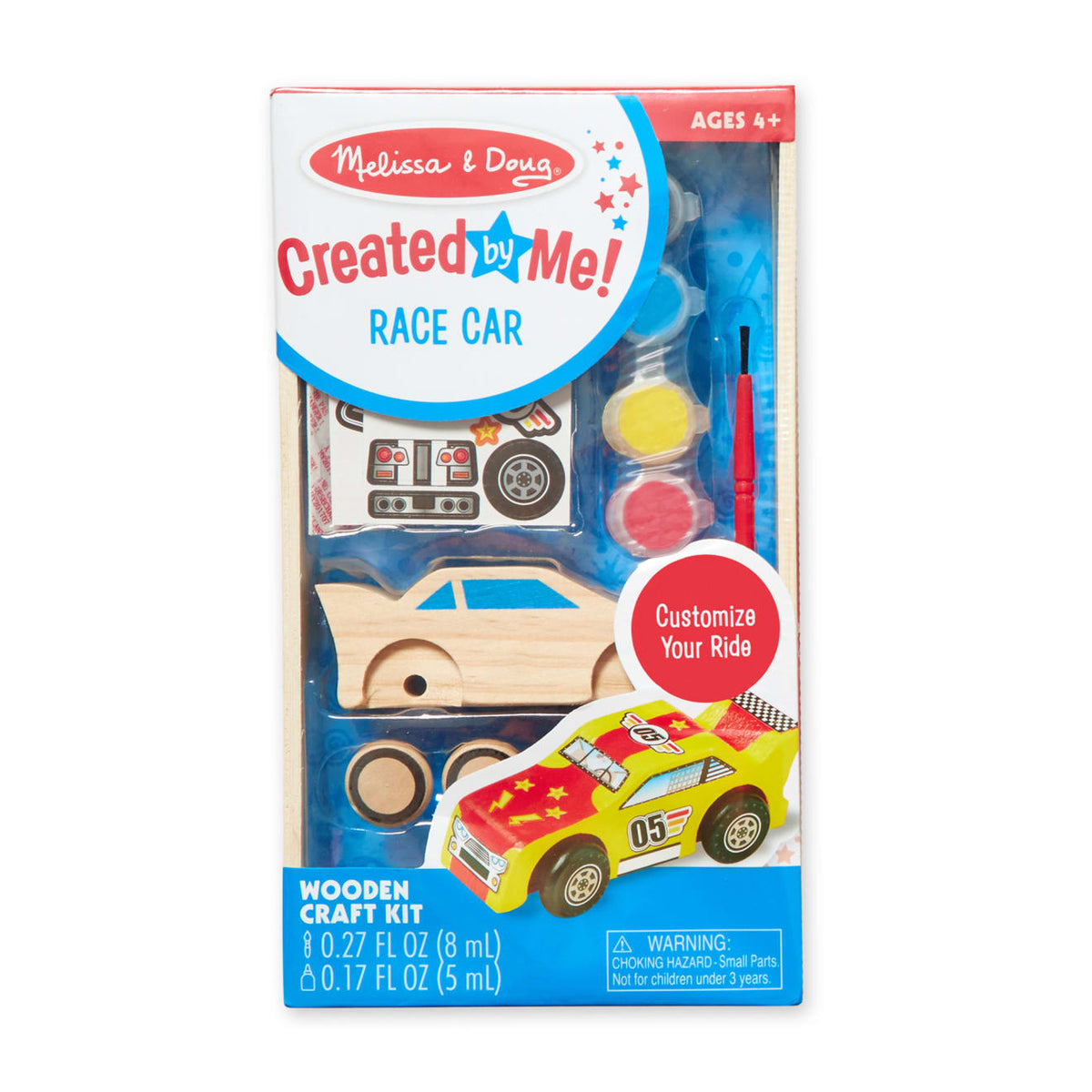 Created by Me! Race Car Wooden Craft Kit O7