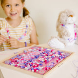 Created by Me! Sparkle & Shimmer Beads Wooden Bead Kit N7