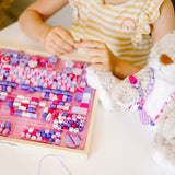 Created by Me! Sparkle & Shimmer Beads Wooden Bead Kit N7