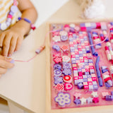 Created by Me! Sparkle & Shimmer Beads Wooden Bead Kit N7