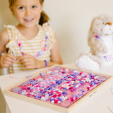 Created by Me! Sparkle & Shimmer Beads Wooden Bead Kit N7