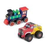 Created by Me!™ Vehicles Craft Kit 2-Pack: Monster Truck, Train I6