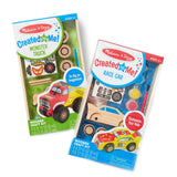 Created By Me!™ Vehicles Craft Kit 2-Pack: Race Car & Monster Truck C7