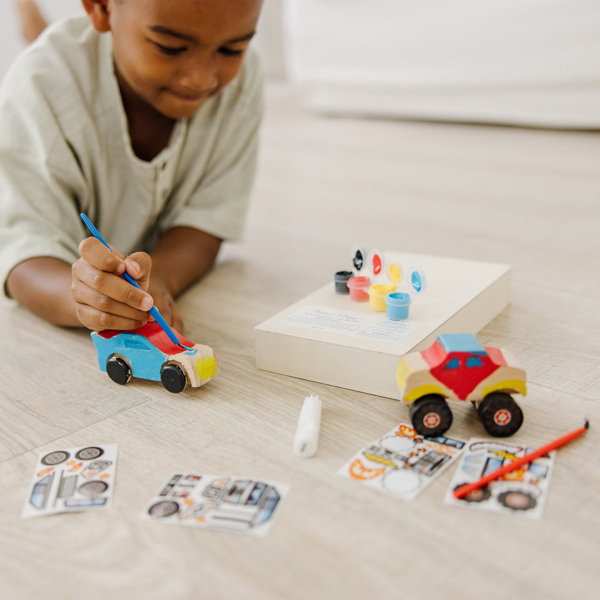 Created By Me!™ Vehicles Craft Kit 2-Pack: Race Car & Monster Truck C7