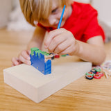Created by Me! Train Wooden Craft Kit Q7