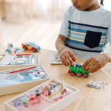 Createed by Me!™ Vehicle Craft Kit 3-Pack: Plane, Train, Race Car D2