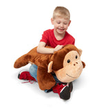 Cuddle Monkey Jumbo Plush Stuffed Animal E6