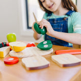 Cutting Food - Wooden Play Food H8
