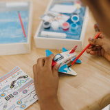 Decorate-Your-Own Wooden Plane P1