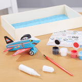Decorate-Your-Own Wooden Plane P1