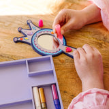 Decorate-Your-Own Wooden Princess Mirror H4