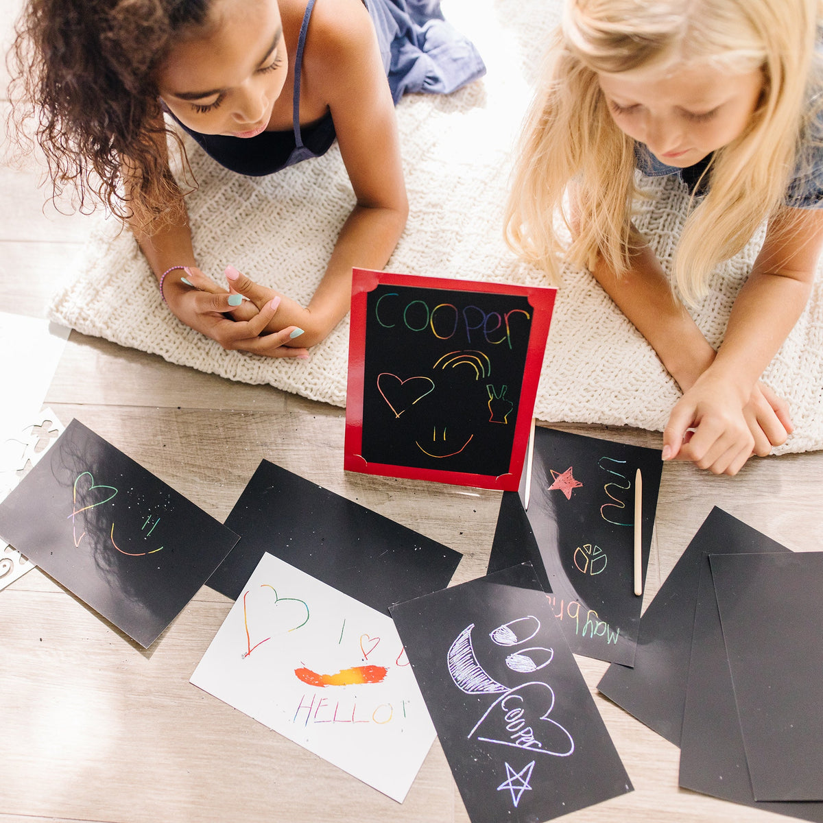 Deluxe Combo Scratch Art Set F0