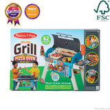 Deluxe Grill & Pizza Oven Play Set B6