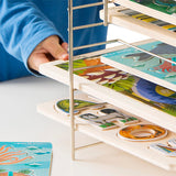 Deluxe Wire Puzzle Rack X9