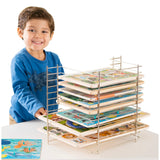Deluxe Wire Puzzle Rack X9