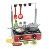 Deluxe Wooden Cooktop Set C3