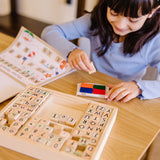 Deluxe Wooden Stamp Set - ABCs 123s B3