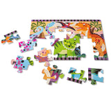 Dinosaur Dawn Floor Puzzle - 24 Pieces H1