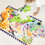 Dinosaur Dawn Floor Puzzle - 24 Pieces H1