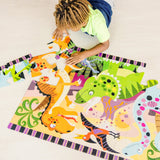 Dinosaur Dawn Floor Puzzle - 24 Pieces H1