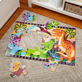 Dinosaur Dawn Floor Puzzle - 24 Pieces H1