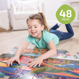 Dinosaur Floor Puzzle - 48 Pieces L6