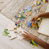 Dinosaur Wooden Jigsaw Puzzle - 24 Pieces H3