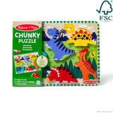Dinosaurs Chunky Puzzle - 7 Pieces S3