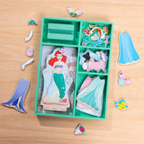 Disney Ariel Wooden Magnetic Dress-Up I7