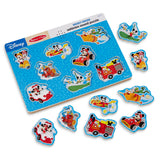 Disney Mickey Mouse & Friends Vehicles Sound Puzzle - 8 Pieces Q9
