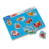 Disney Mickey Mouse & Friends Vehicles Sound Puzzle - 8 Pieces Q9