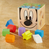 Disney Mickey Mouse & Friends Wooden Shape Sorting Cube R2