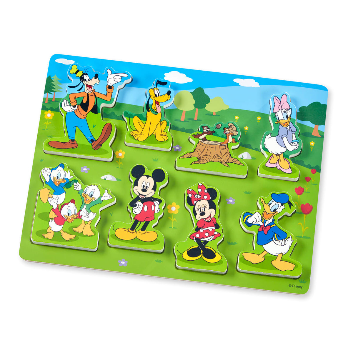 Disney Mickey Mouse Wooden Chunky Puzzle D2