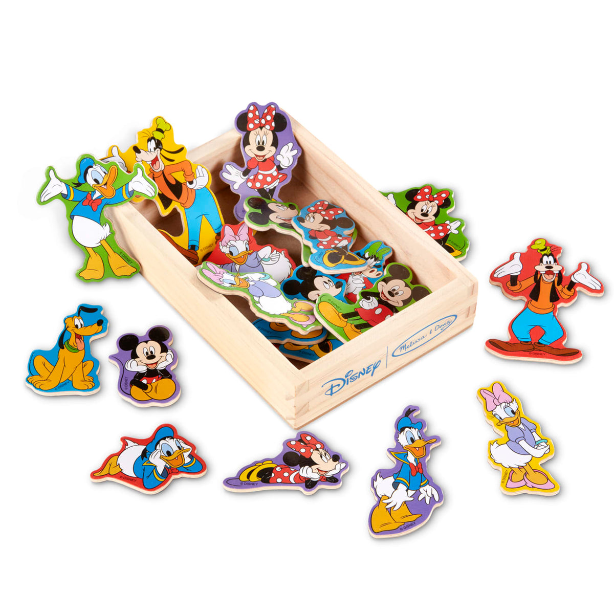 Disney Mickey Mouse Wooden Magnets G0
