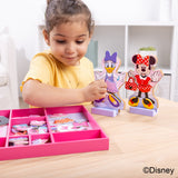 Disney Minnie & Daisy Deluxe Wooden Magnetic Dress-Up B8