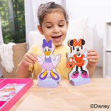 Disney Minnie & Daisy Deluxe Wooden Magnetic Dress-Up B8