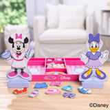 Disney Minnie & Daisy Deluxe Wooden Magnetic Dress-Up B8