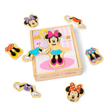 Disney Minnie Mouse Wooden Mix & Match Dress-Up Puzzle K8