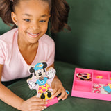 Disney Minnie Wooden Magnetic Dress-Up H6