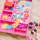 Disney Minnie Wooden Magnetic Dress-Up H6