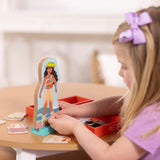 Disney Moana Wooden Magnetic Dress-Up Play Set K9