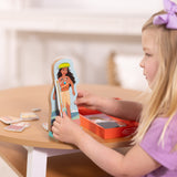 Disney Moana Wooden Magnetic Dress-Up Play Set K9