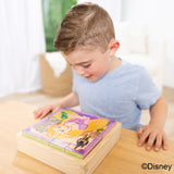 Disney Princess Wooden Cube Puzzle J4