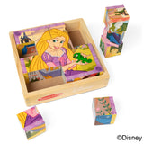 Disney Princess Wooden Cube Puzzle J8