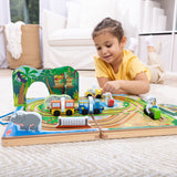 Disney Take-Along Safari Wooden Play Set H9